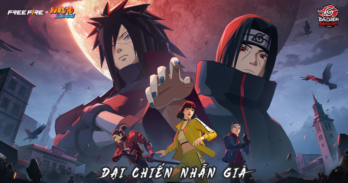 Cuộc chiến bùng nổ trở lại trong Free Fire x NARUTO SHIPPUDEN