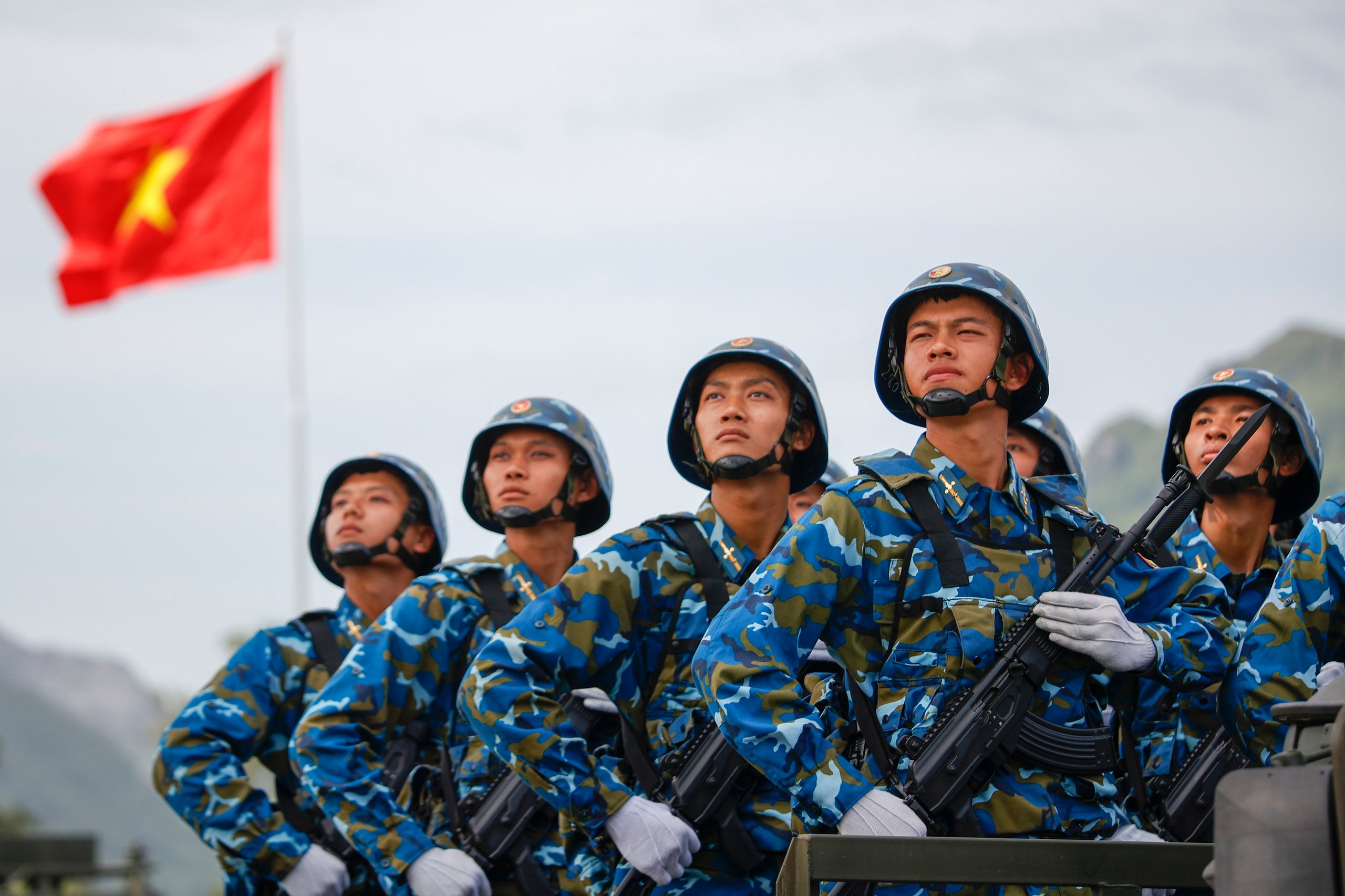 Quân đội, công an phô diễn sức mạnh với dàn khí tài hiện đại- Ảnh 14.