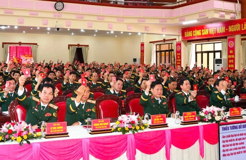 Đại hội Đại biểu Đảng bộ Quân đoàn 34 lần thứ I, nhiệm kỳ 2025-2030