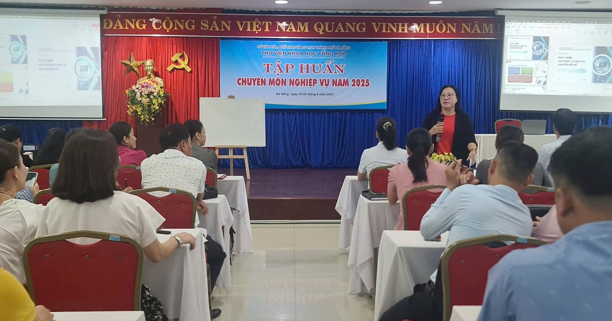 Đà Nẵng đẩy mạnh ứng dụng chuyển đổi số cho ngành thư viện