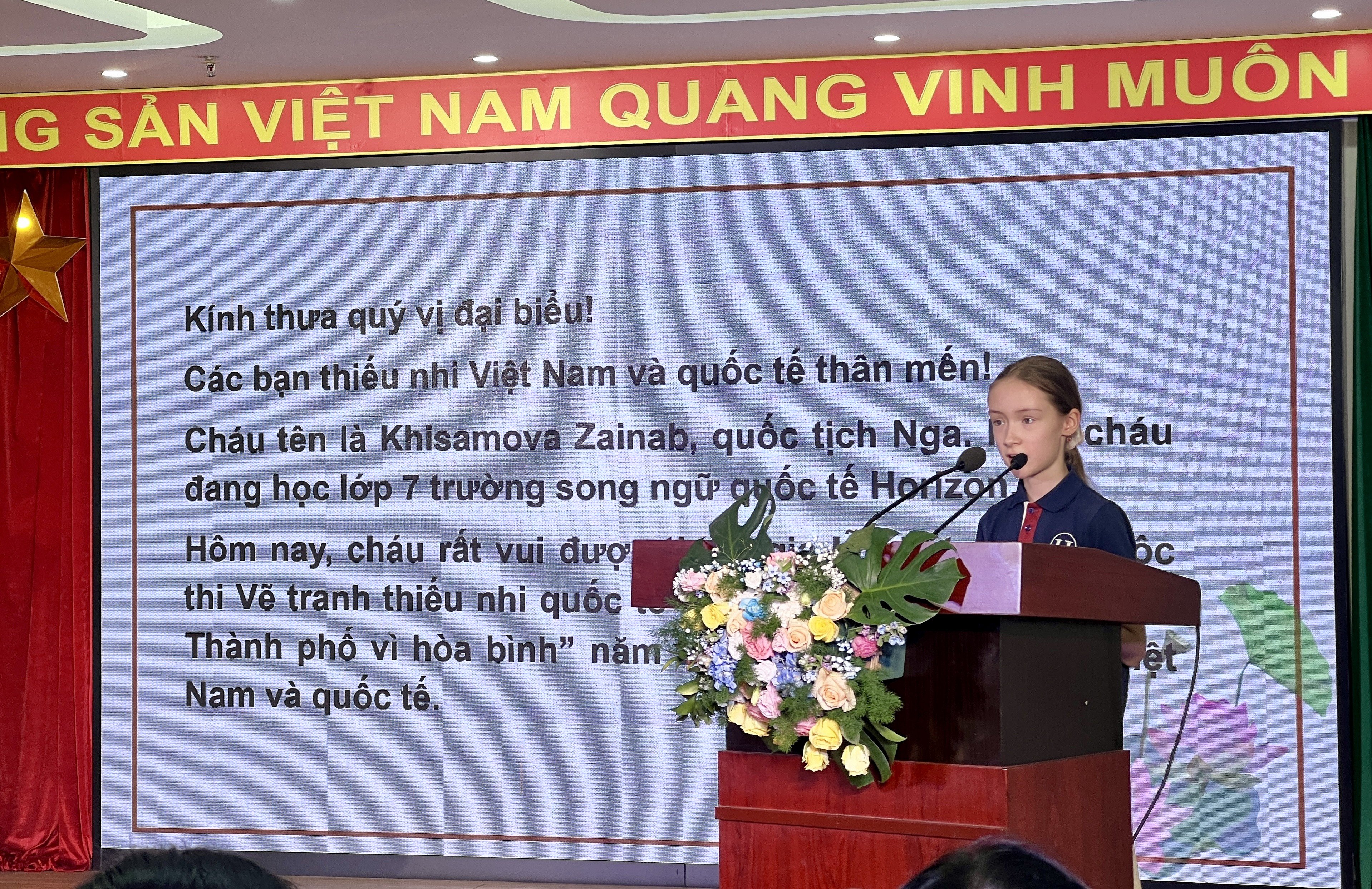 Vẽ Hà Nội - vẽ hòa bình qua lăng kính thiếu nhi Việt Nam và quốc tế
