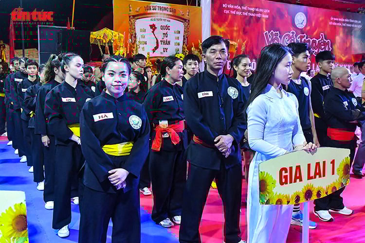 Hơn 700 võ sĩ tranh tài tại Giải Vô địch Võ cổ truyền quốc gia lần thứ XXXIV tại Gia Lai - Ảnh 2.