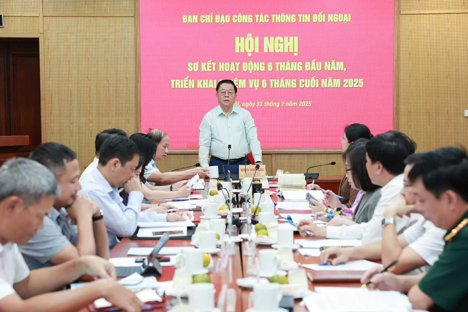 Quy định về chức năng, nhiệm vụ của Ban Chỉ đạo Trung ương về công tác thông tin đối ngoại