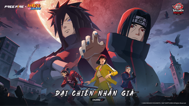 Cuộc chiến bùng nổ trở lại trong Free Fire x NARUTO SHIPPUDEN chương 2 - Ảnh 1.