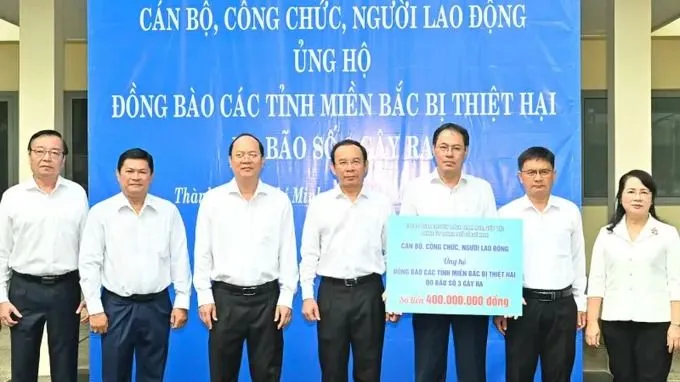 TPHCM phát động ủng hộ đồng bào bị thiệt hại do mưa lũ ở miền Bắc và Bắc Trung bộ