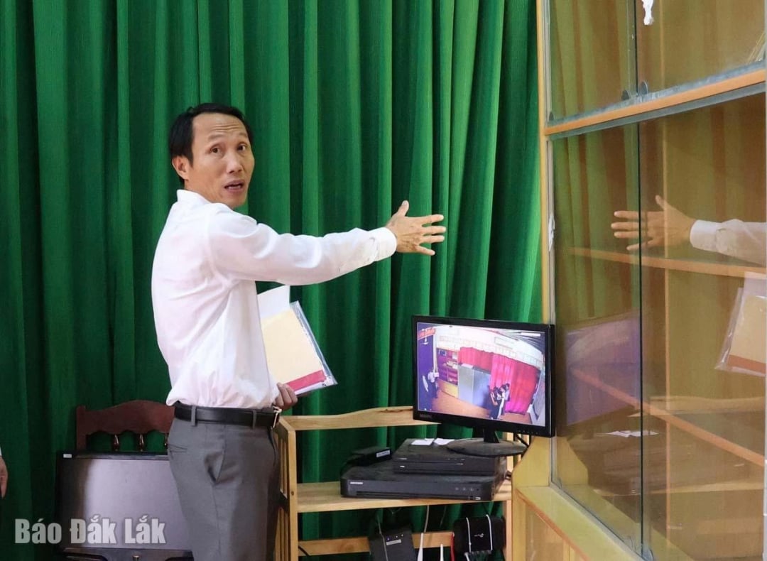 Trường THPT Lê Quý Đôn (phường Buôn Ma Thuột) ứng dụng công nghệ bảo đảm tính công khai, minh bạch trong các kỳ thi