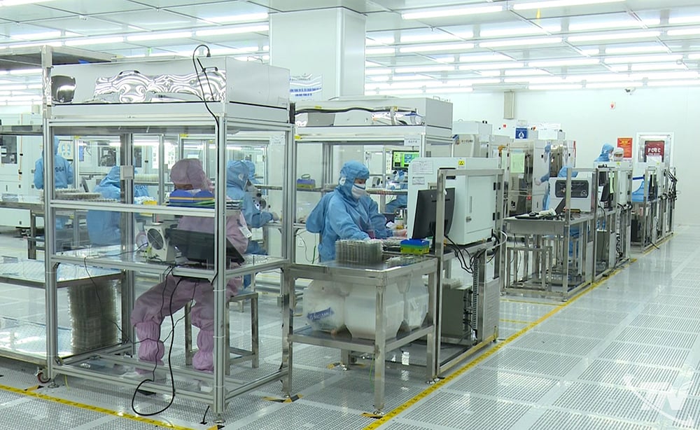 Giá trị xuất khẩu trong các Khu công nghiệp trên địa bàn tỉnh Thái Nguyên trong 7 tháng đạt 15,86 tỷ USD, đạt 54,82% so với kế hoạch năm.