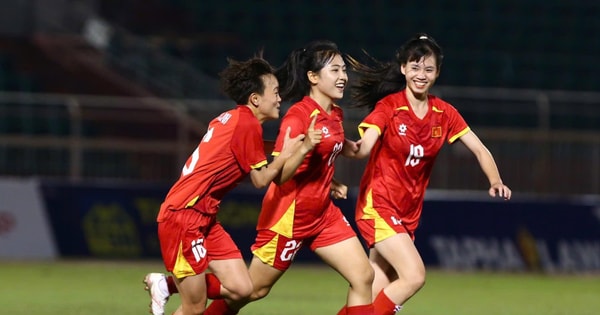 ក្រុម​នារី U20 វៀតណាម​បាន​យក​ឈ្នះ​ក្រុម​សិង្ហបុរី​ក្នុង​ការ​ប្រកួត​ជម្រុះ​អាស៊ី​ឆ្នាំ ២០២៦