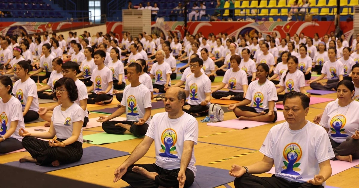 Ngày Quốc tế Yoga 2025 được tổ chức tại 43 địa điểm tại Việt Nam