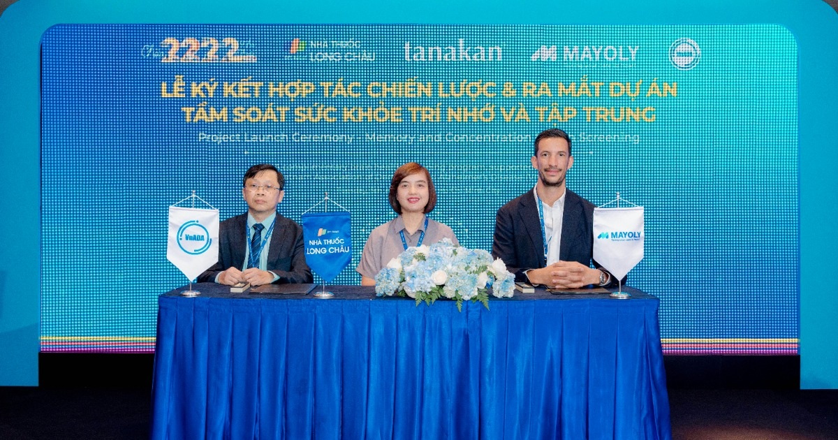 Long Châu hợp tác cùng Mayoly, Hội VnADA ra mắt chương trình kiểm tra sức khỏe trí nhớ