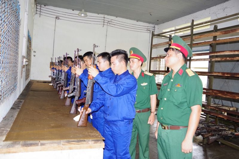 Công tác hậu cần, kỹ thuật đáp ứng tốt yêu cầu nhiệm vụ của lực lượng vũ trang.
