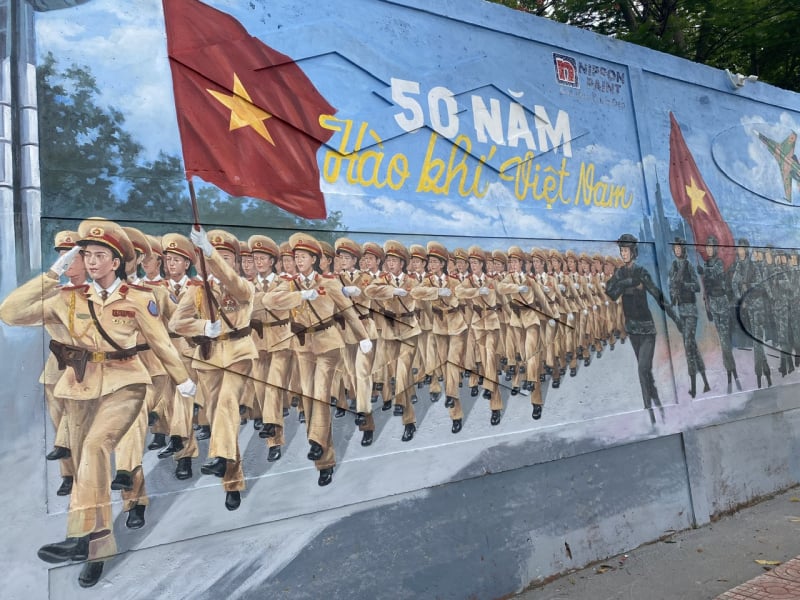 Bản trường ca bằng hình ảnh dài 300m khơi gợi tinh thần yêu nước -2