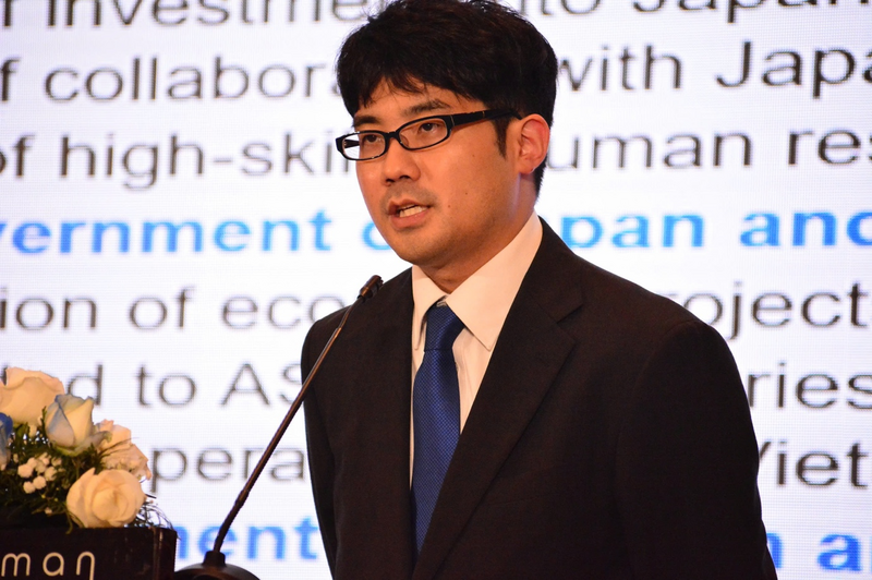 Ông Takahiro Kono – Giám đốc Dự án, Tổ chức Xúc tiến thương mại Nhật Bản (JETRO) tại Hà Nội. Ảnh: Đỗ Nga