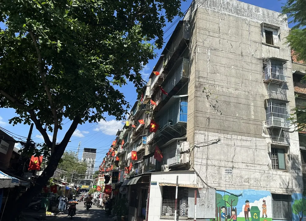 Thanh Da residential area, Binh Quoi ward, HCMC. Photo: Thanh Hien