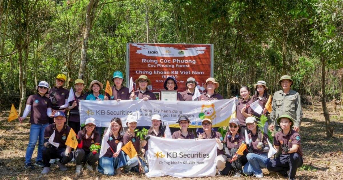 KBSV sows 2,500 trees for the Vietnam Green Contribution 2025 campaign