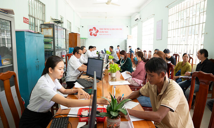 Vĩnh Trạch ổn định sau hợp nhất