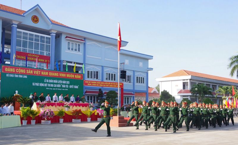 Lực lượng vũ trang tỉnh Vĩnh Long phát huy truyền thống anh hùng, sẵn sàng nhận và hoàn thành xuất sắc mọi nhiệm vụ.