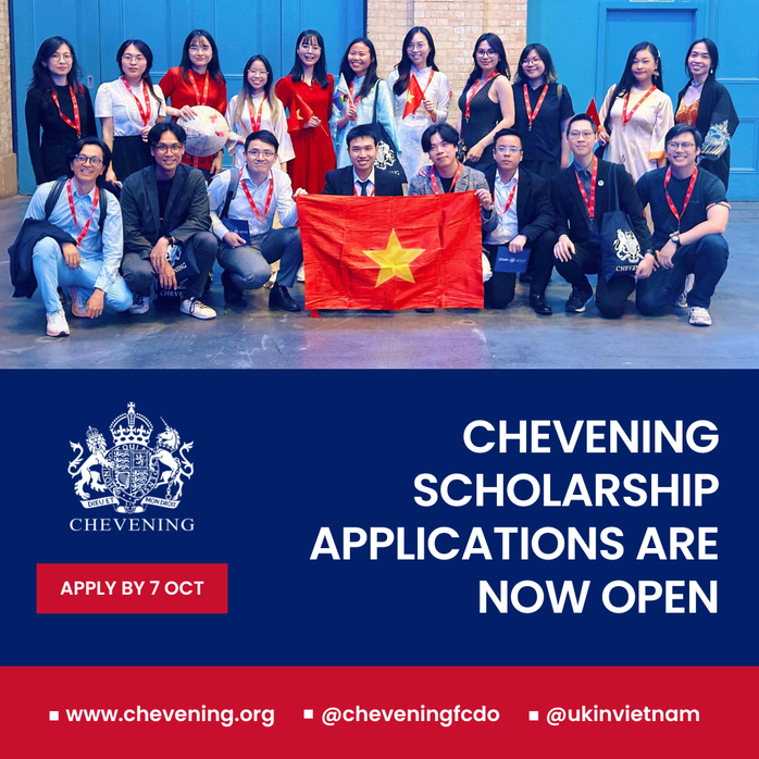 Chính phủ Anh mở đơn học bổng Chevening 2026/27 với nhiều điểm mới- Ảnh 1.
