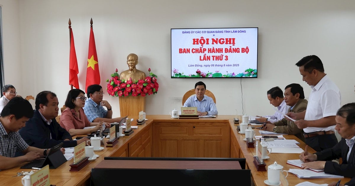 Hội nghị Ban Chấp hành Đảng bộ Các cơ quan Đảng tỉnh Lâm Đồng lần thứ 3