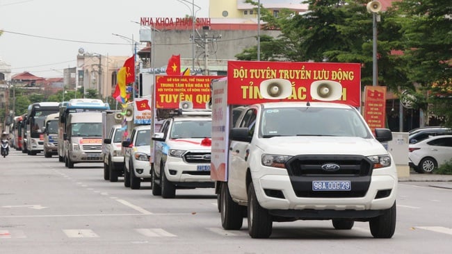 Hội thi Tuyên truyền lưu động toàn quốc tại Bắc Ninh góp phần làm phong phú thêm đời sống văn hóa cơ sở - Ảnh 2.