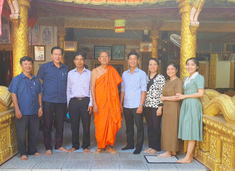 Survey of Khmer language teaching activities in pagodas in An Giang