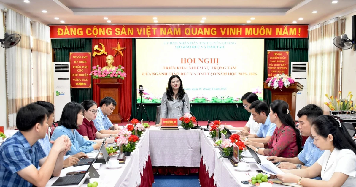 Tuyên Quang triển khai nhiệm vụ năm học 2025 – 2026