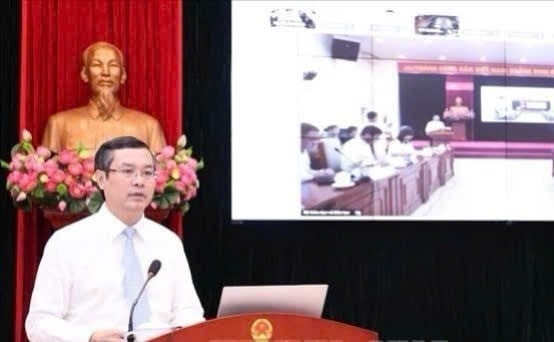Thứ trưởng Nguyễn Văn Phúc phát biểu tại hội nghị.