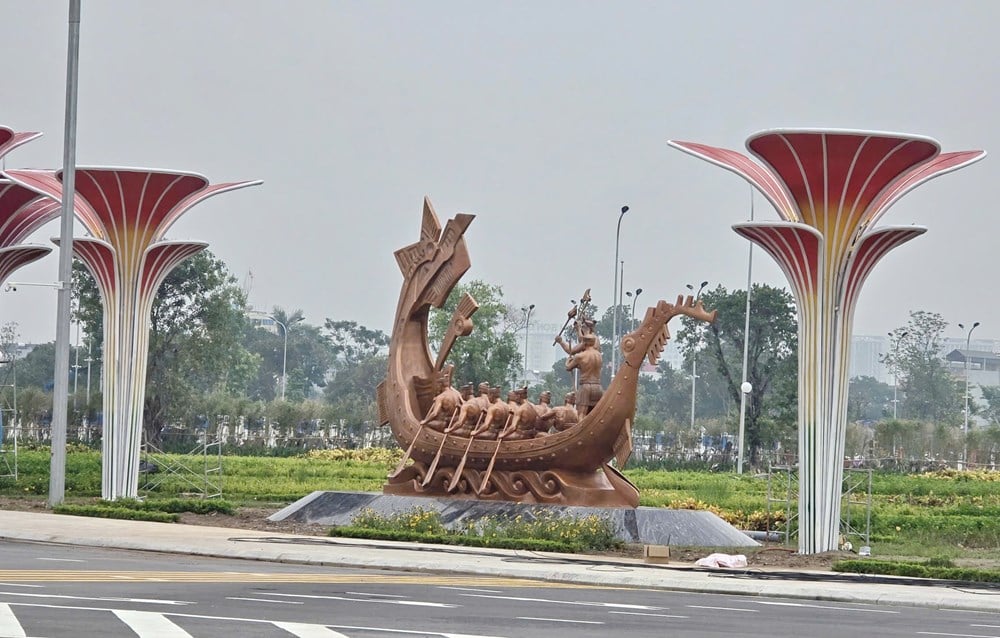 Chạy đua tiến độ phục vụ Triển lãm Thành tựu đất nước  - ảnh 15