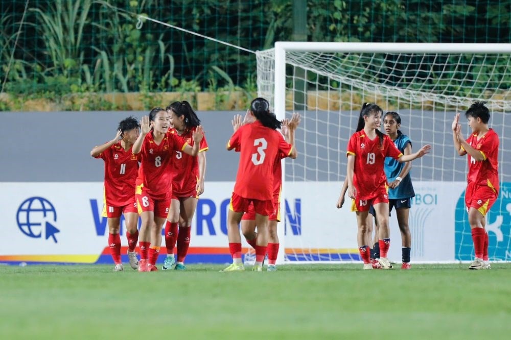 U20 nữ Việt Nam khởi đầu tưng bừng tại vòng loại châu Á - ảnh 2