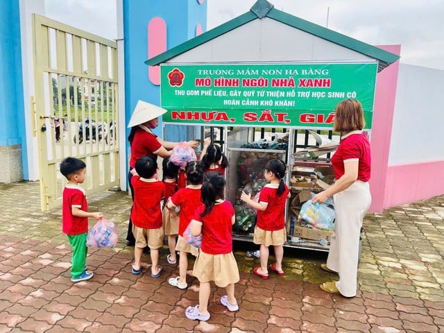 Công trình măng non 'Ngôi nhà phân loại rác thải'- Ảnh 2.