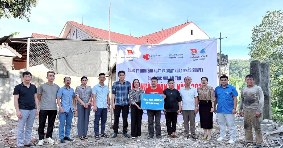 Youth Connection Group starts construction of 9 charity houses in 2025