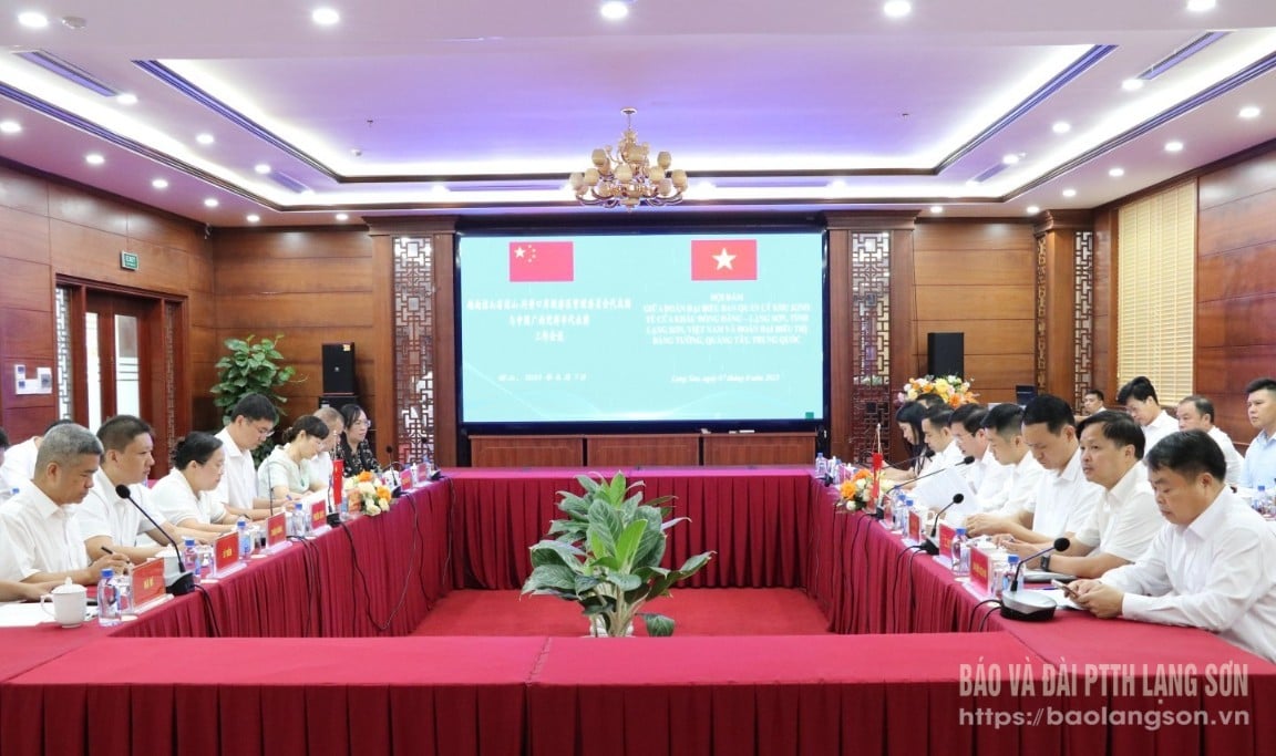 Toàn cảnh buổi hội đàm