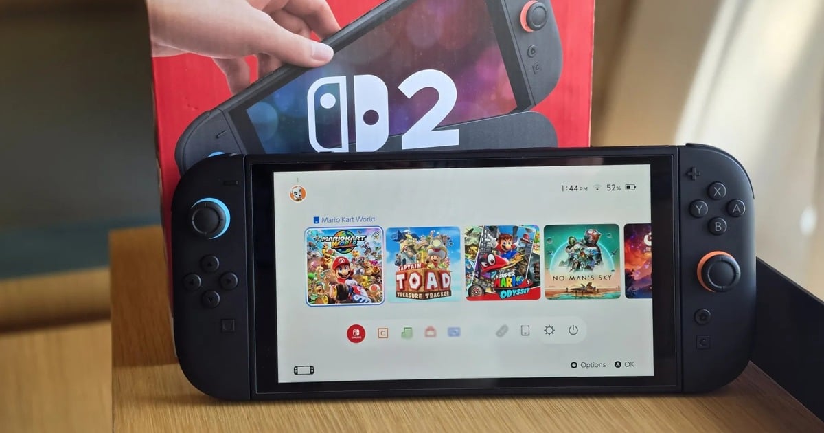 Nintendo Switch 2 xô đổ mọi kỷ lục doanh số