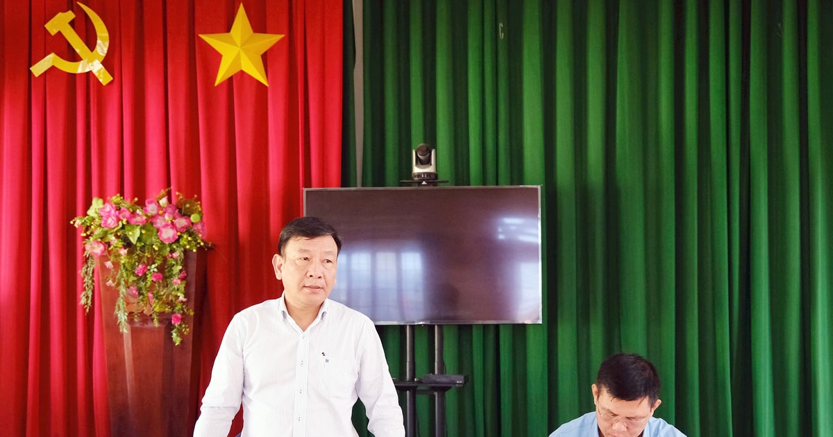 Phó Bí thư Tỉnh ủy Lâm Đồng Bùi Thắng kiểm tra công tác vận hành chính quyền địa phương hai cấp tại Gia Hiệp và Di Linh