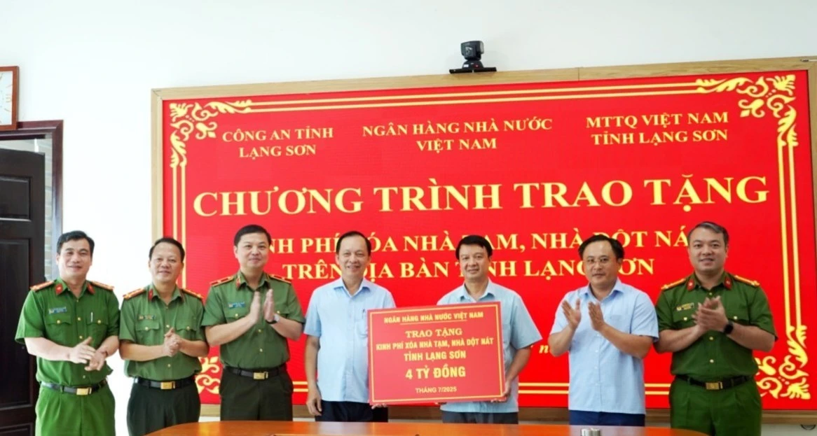 Support 4 billion VND for Lang Son to eliminate temporary and dilapidated houses