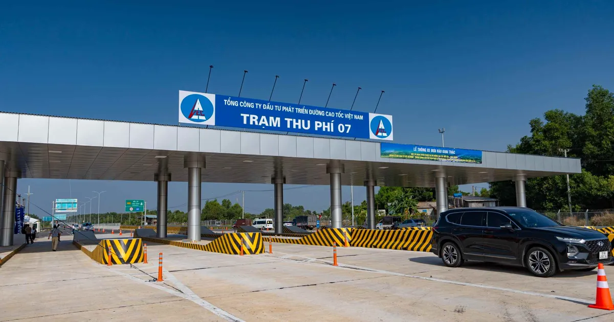 Thu phí tuyến đường cao tốc Bến Lức - Long Thành từ ngày 10-8