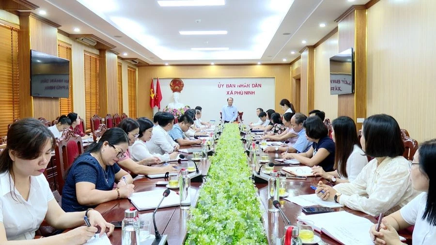 푸토: 푸닌(Phu Ninh) 지역 학교들이 새 학년 준비에 집중하고 있다.