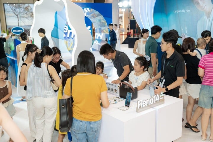 Nhiều dòng điện thoại ở phân khúc cận cao cấp thu hút người dùng. (Nguồn: Oppo)