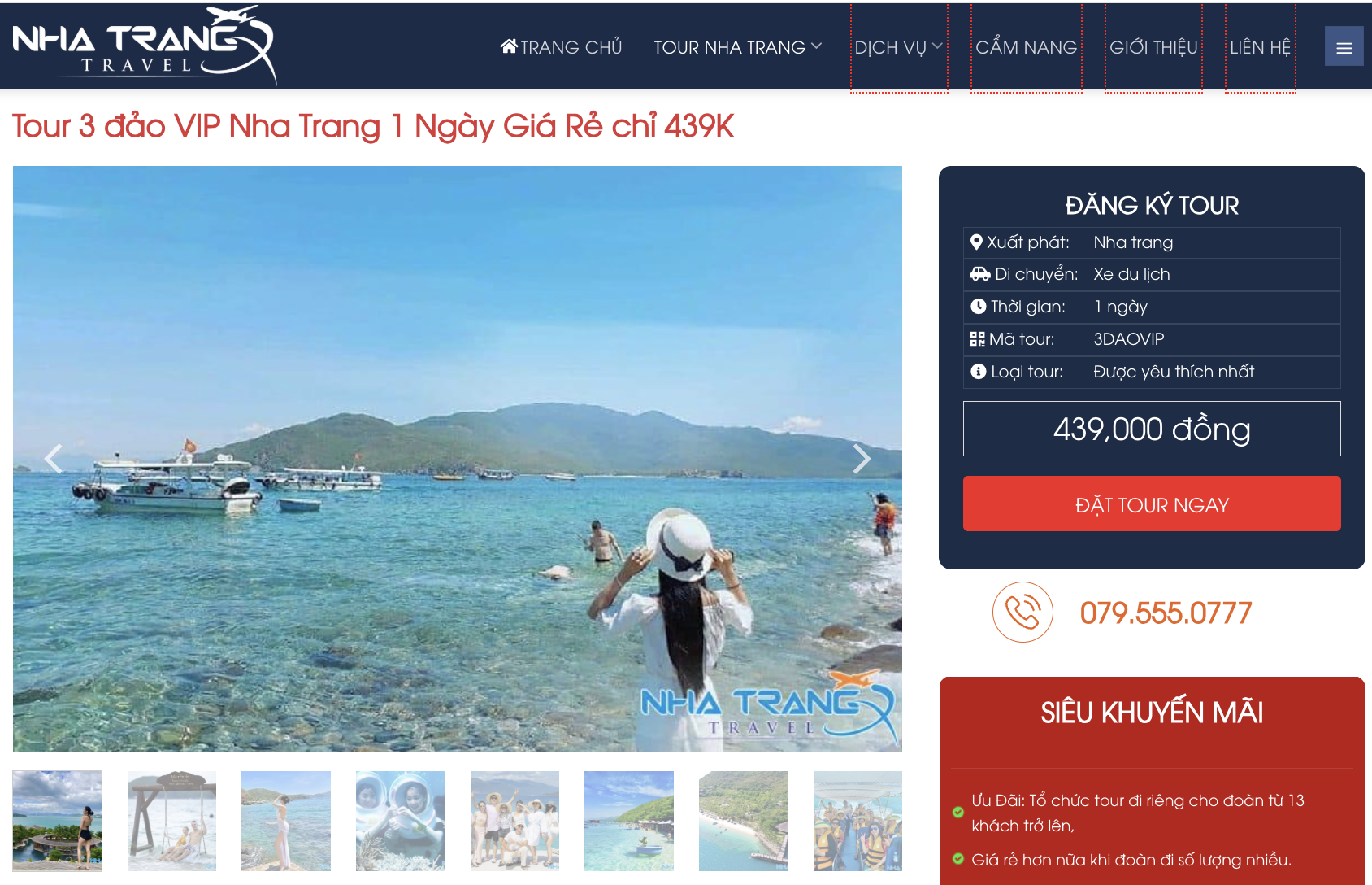 สนุกสุดเหวี่ยงและผ่อนคลายไปกับทัวร์ 3 เกาะสุดเจ๋งที่ Nha Trang จาก Nha Trang Travel