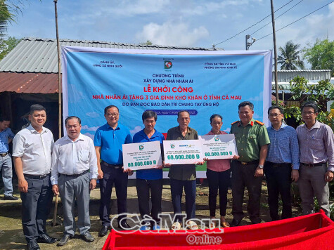 Ninh Quoi started construction of 3 Charity houses