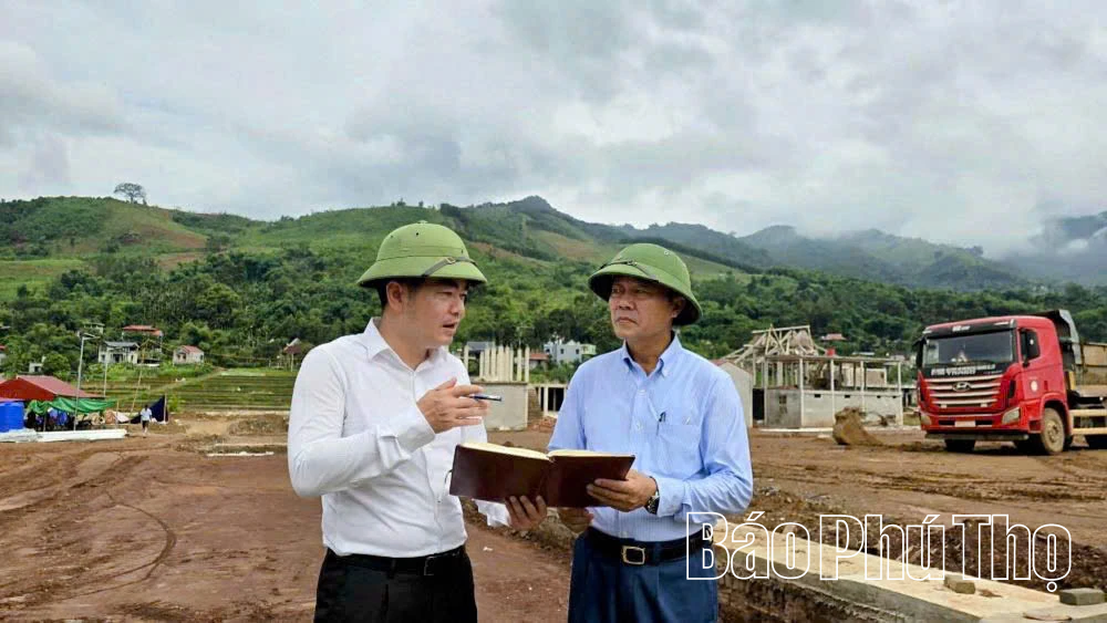 Xây dựng khu Tái định cư Xóm Rài đảm bảo an toàn, ổn định bền vững