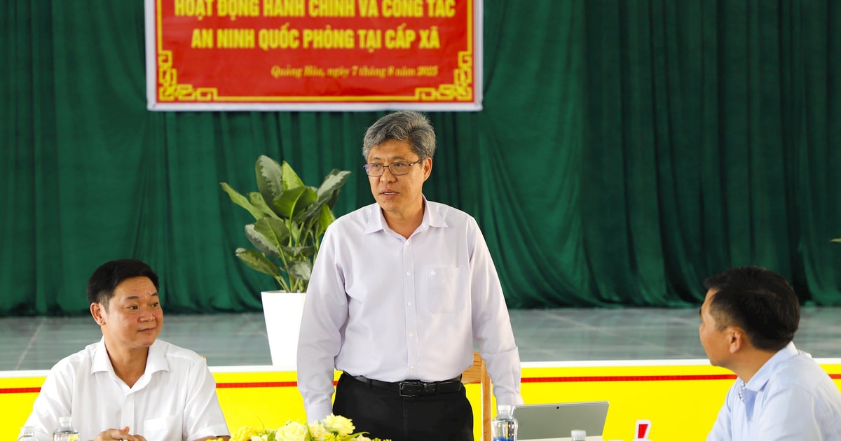 Vice Chairman of Lam Dong Provincial People's Committee: Quickly resolve 3 urgent recommendations for Quang Hoa commune