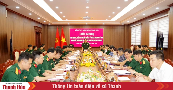 សកម្មភាពរៀបចំយ៉ាងល្អ ដើម្បីអបអរសាទរខួបលើកទី 80 នៃទិវាប្រពៃណីនៃកងកម្លាំងប្រដាប់អាវុធខេត្ត Thanh Hoa