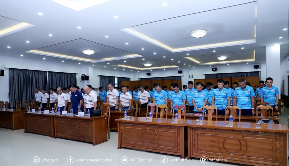 Chủ tịch VFF nói gì với các trọng tài trong ngày bế mạc lớp tập huấn vừa xảy ra chuyện buồn? - Ảnh 5.