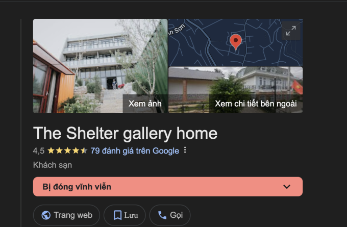 Địa điểm do AI gợi ý đã đóng cửa vĩnh viễn.
