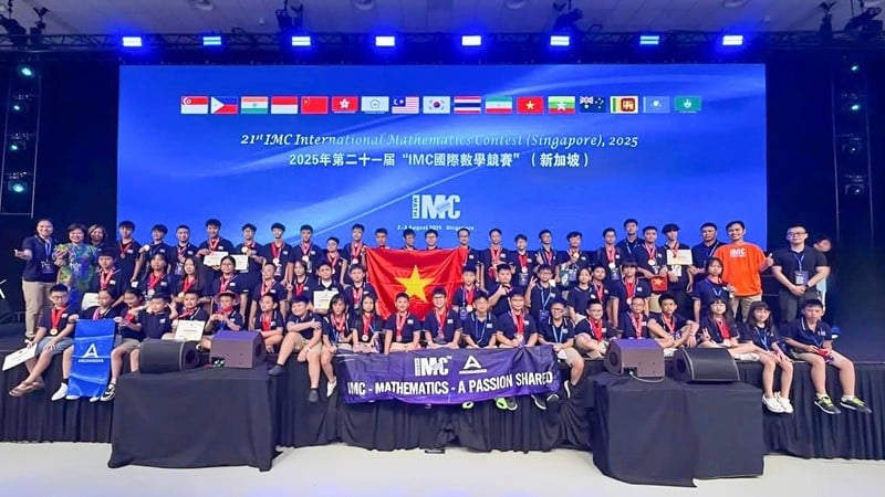 Đoàn Việt Nam tham dự IMC 2025. (Ảnh: Ban tổ chức IMC Việt Nam)