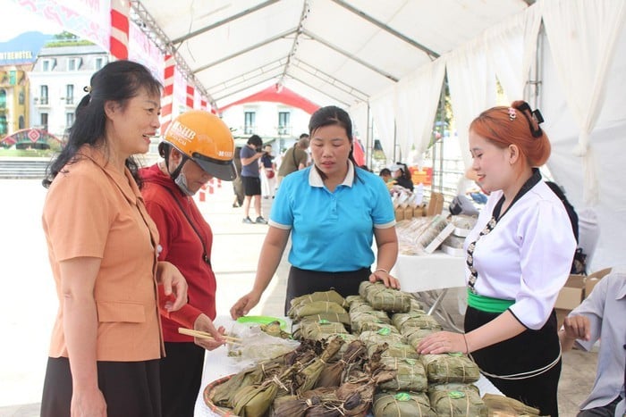 Hoạt động giao lưu kết nối, giới thiệu mô hình sinh kế tiêu biểu cho phụ nữ vùng dân tộc thiểu số và miền núi do các cấp Hội phụ nữ tổ chức tại tỉnh Lào Cai.