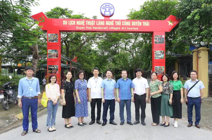 Cục Du lịch Quốc gia Việt Nam kiểm tra thực tế tại một số điểm du lịch Hà Nội - Ảnh 6.