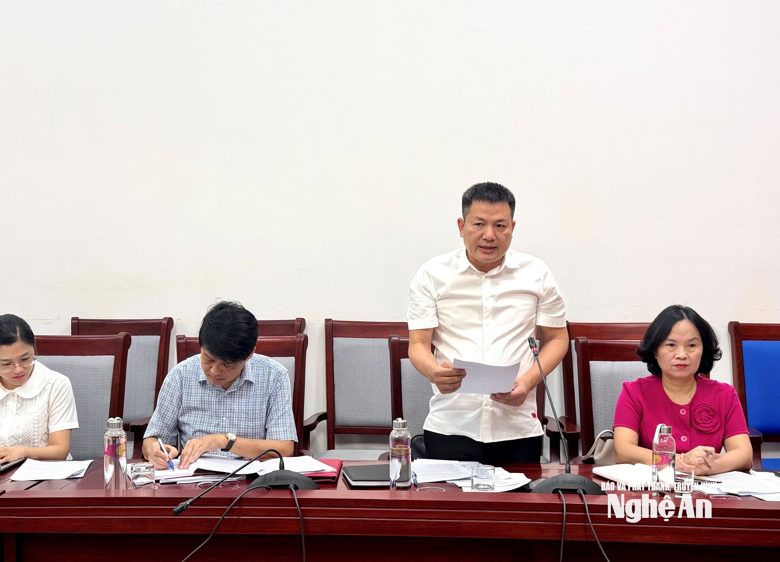  Hồ Phi Triều phát biểu