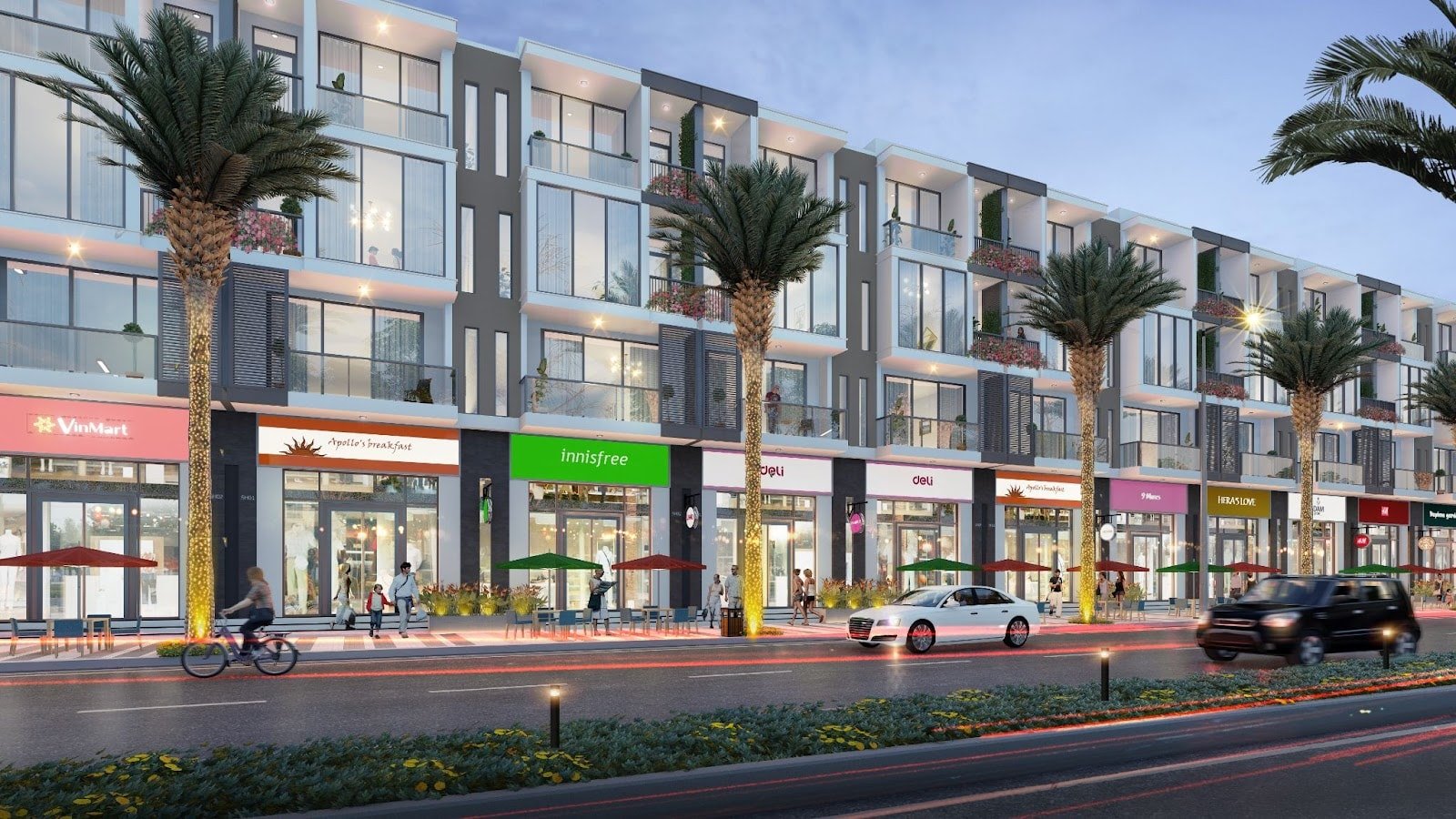 The future look of T&T City Millennia.
